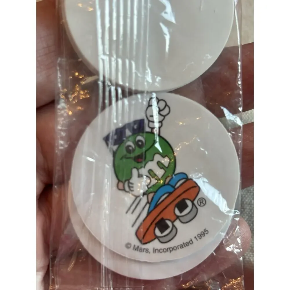 NEW Set Of 6 1995 M&M POG set